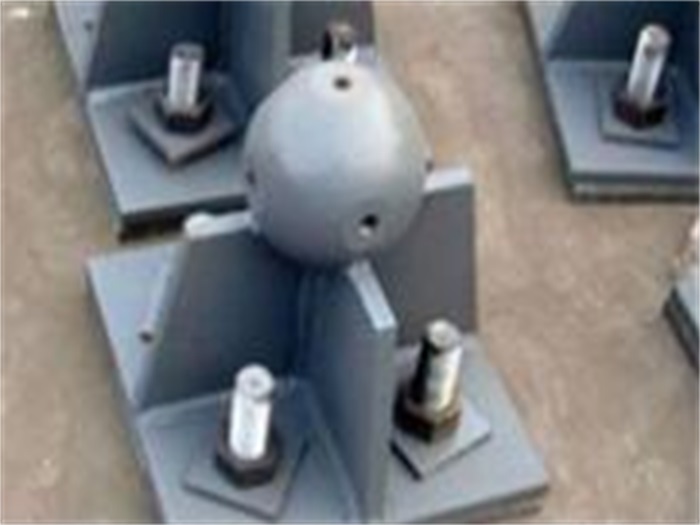 韶山螺栓球网架支座